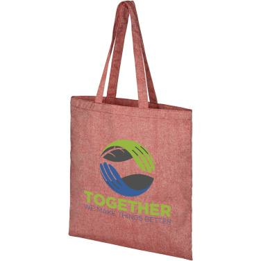 Logotrade promotional gift image of: Pheebs 150 g/m² recycled tote bag 7L