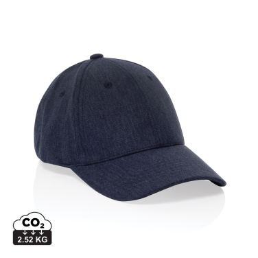 Logo trade promotional giveaways picture of: Milo AWARE™ recycled heather 6 panel cap 200gr