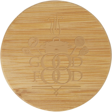 Logo trade promotional products image of: Zen tea pot with strainer and bamboo lid