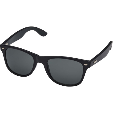 Logotrade promotional giveaway image of: Arlo bamboo sunglasses with black coating