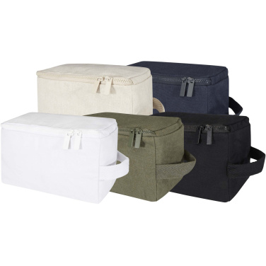 Logo trade business gifts image of: Pack 500 g/m² Aware™ recycled toiletry organiser