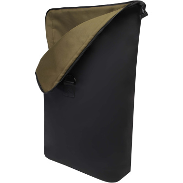 Logo trade business gifts image of: Turner 15.6" GRS recycled roll-top laptop backpack 12L