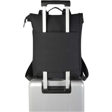 Logotrade promotional gifts photo of: Turner 15.6" GRS recycled roll-top laptop backpack 12L
