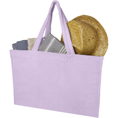 Logotrade promotional item picture of: Siam GRS recycled terry beach tote bag 13L