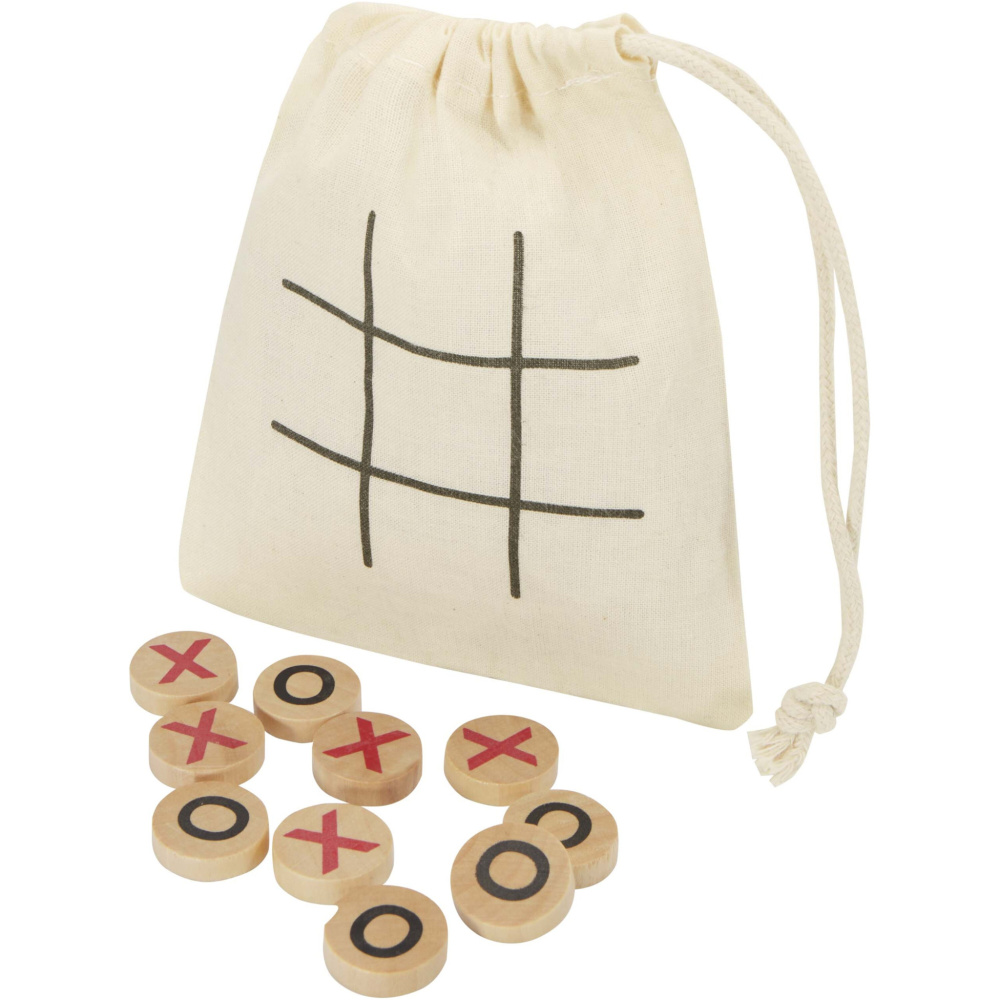 Logotrade promotional giveaway picture of: Whorl wooden tic, tac, toe game