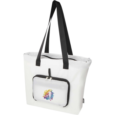 Logotrade business gifts photo of: EcoFold RPET foldable tote bag 16L