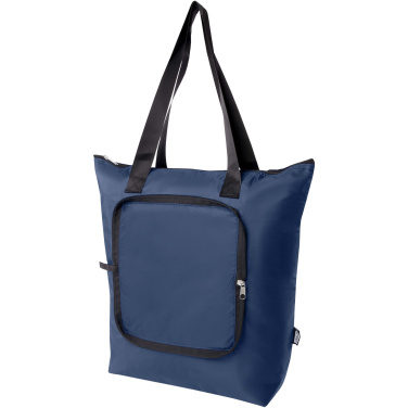 Logotrade promotional items photo of: EcoFold RPET foldable tote cooler bag 15L