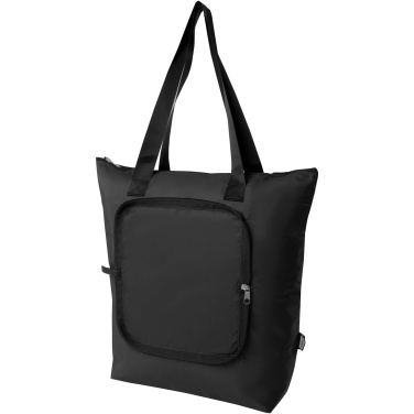 Logotrade promotional giveaway picture of: EcoFold RPET foldable tote cooler bag 15L