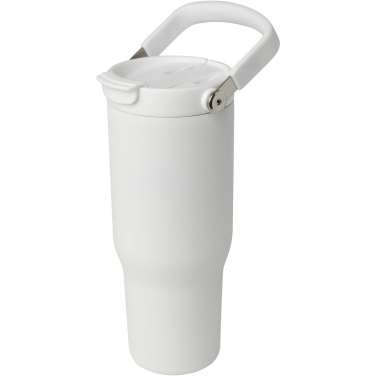 Logotrade promotional gift picture of: Bronx 900 ml RCS recycled stainless steel copper vacuum insulated tumbler with dual function lid