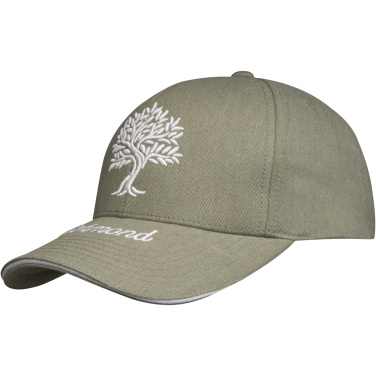 Logo trade promotional merchandise photo of: Recycled caps sample box