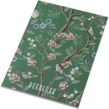 Logo trade promotional giveaways image of: Novella Austen A5 soft cover notebook - 50 sheets