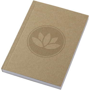 Logotrade promotional product image of: Novella Austen A6 recycled soft cover kraft notebook - 100 sheets
