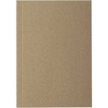 Logotrade promotional merchandise picture of: Novella Austen A6 recycled soft cover kraft notebook - 50 sheets