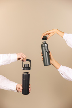 Logotrade promotional product picture of: Baltimore trek RCS recycled SS bottle 600 ML