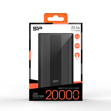 Logo trade promotional products picture of: POWER BANK SILICON POWER QP55 10000 MAH