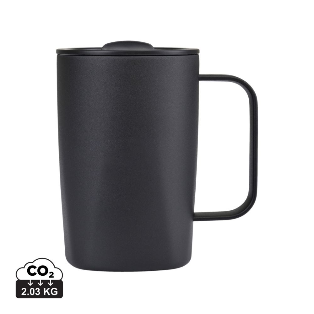 Logo trade corporate gifts image of: Aviana™ Rowan RCS Recycled Mug 450 ML