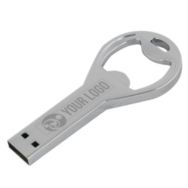 Logo trade promotional gift photo of: Metal USB stick