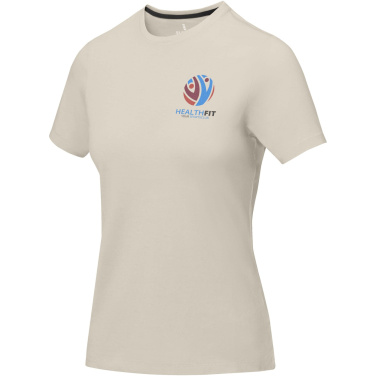 Logo trade corporate gifts image of: Nanaimo short sleeve women's t-shirt