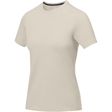 Logo trade business gifts image of: Nanaimo short sleeve women's t-shirt