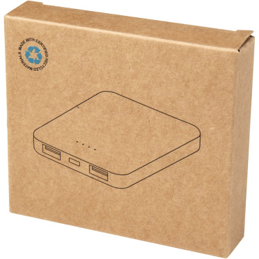 Logo trade corporate gift photo of: Asama 5000 mAh Type-C recycled plastic power bank