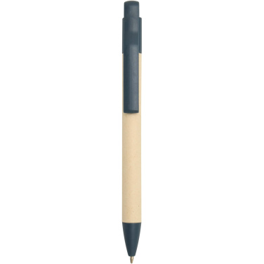 Logotrade promotional gift image of: Liliana sugarcane paper ballpoint pen (blue ink)