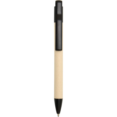 Logo trade advertising products picture of: Liliana sugarcane paper ballpoint pen (blue ink)