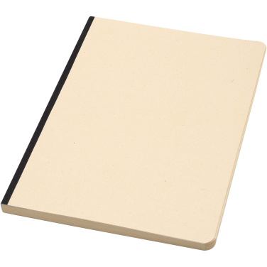 Logotrade corporate gift image of: Liliana A5 sugarcane and RPET soft cover notebook