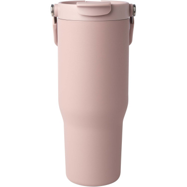 Logotrade promotional gifts photo of: Bronx 900 ml RCS recycled stainless steel copper vacuum insulated tumbler with dual function lid