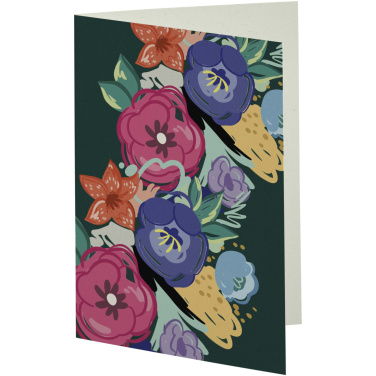 Logo trade business gift photo of: Herald A6 greeting card