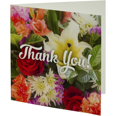 Logo trade promotional items picture of: Herald square greeting card