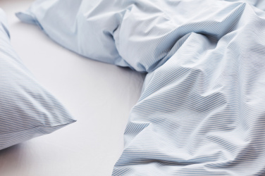 Logo trade promotional item photo of: VINGA Montgomery premium cotton bed linen, 4 pcs set