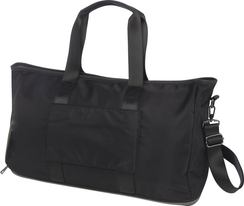 Logotrade promotional giveaways photo of: Rhine GRS recycled expandable duffel bag 35L