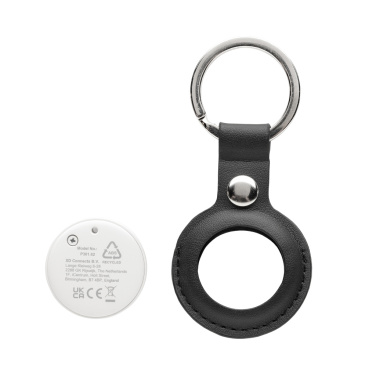 Logo trade promotional merchandise picture of: Findmate Dual RCS recycled plastic item finder IPX 5