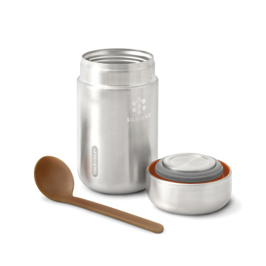 Logo trade promotional gifts image of: Black+Blum Food Flask 400 ml