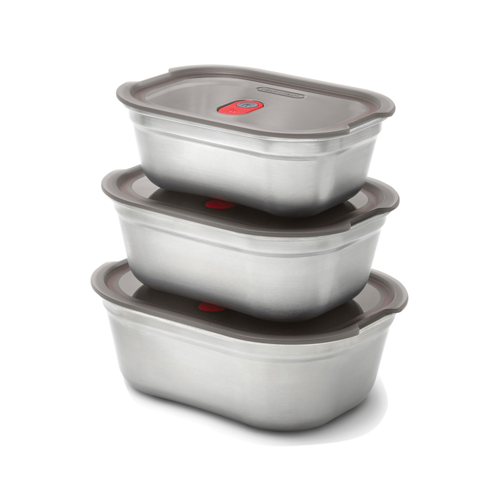 Logotrade advertising product picture of: Black+Blum Mealprep Box 3pcs Set Small, Medium, Large