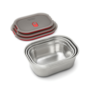 Logo trade corporate gift photo of: Black+Blum Mealprep Box 3pcs Set Small, Medium, Large