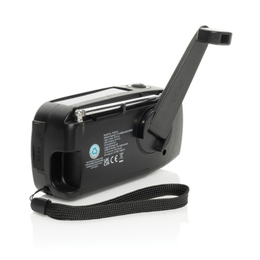 Logotrade promotional products photo of: RescueWave RCS recycled plastic emergency radio