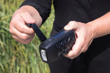 Logotrade promotional giveaways photo of: RescueWave RCS recycled plastic emergency radio