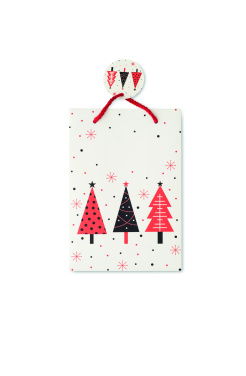 Logo trade promotional giveaway photo of: Gift paper bag small