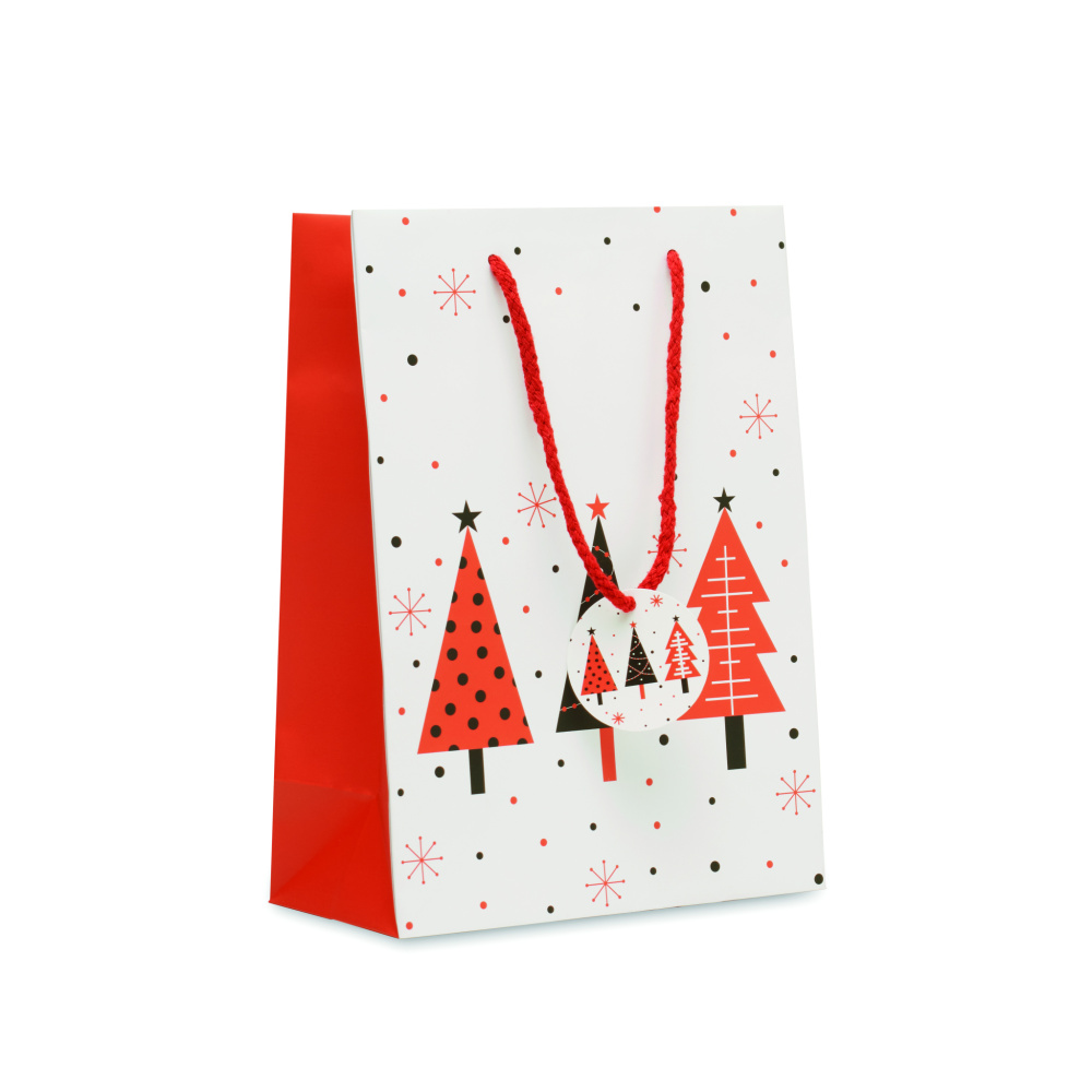 Logo trade advertising products picture of: Gift paper bag medium