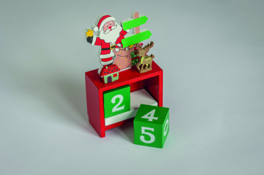 Logo trade business gift photo of: Christmas countdown calendar