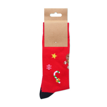 Logo trade advertising product photo of: Pair of Christmas socks M