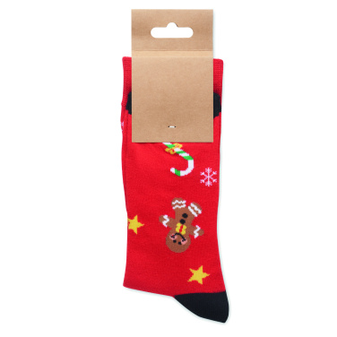 Logotrade corporate gift picture of: Pair of Christmas socks L