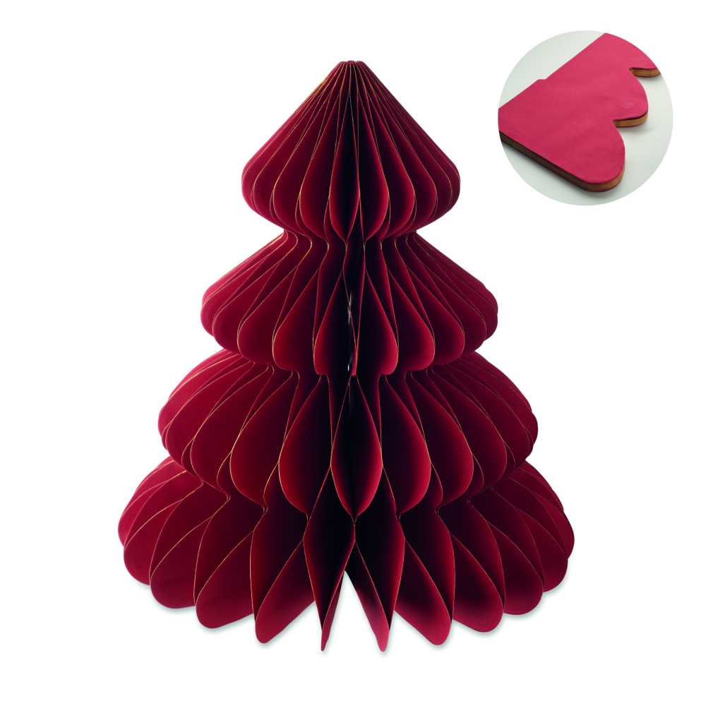 Logotrade promotional product image of: Paper Xmas tree decoration