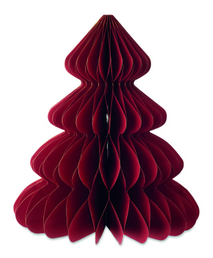 Logo trade business gift photo of: Paper Xmas tree decoration