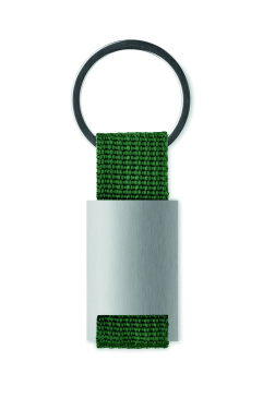Logotrade promotional giveaways photo of: Metal rectangular key ring Espoo
