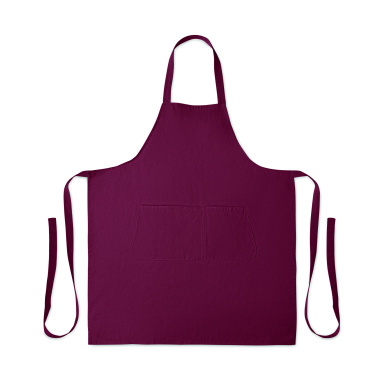 Logo trade promotional gifts picture of: Organic cotton apron 240 gr/m²