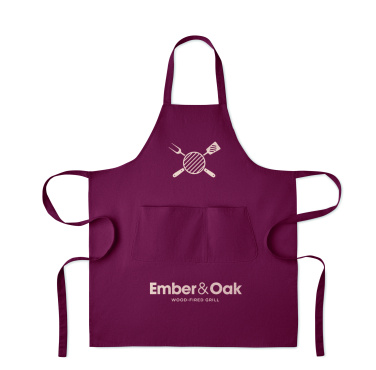 Logo trade business gift photo of: Organic cotton apron 240 gr/m²