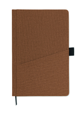 Logotrade advertising product picture of: A5 notebook PU front pocket