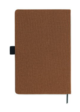 Logo trade promotional giveaways picture of: A5 notebook PU front pocket
